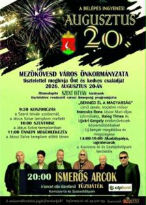 Mezőkövesd Szent István Nap – Augusztus 20.