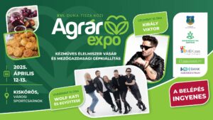 XVI. Duna-Tisza közi Agrár Expo Kiskőrösön – Ingyenes Király Viktor és Wolf Kati koncert