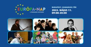 Európa Nap 2025 – Ingyenes  Járai Márk (Halott Pénz) koncerttel