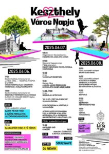 Keszthely város napja program 2025 június 6-8