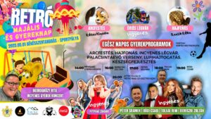 Békésszentandrási Retró Majális és Gyereknap – Ingyenes Bereczki Zoltán, Péter Sramek, Tolvai Reni, Bódi Csabi koncert