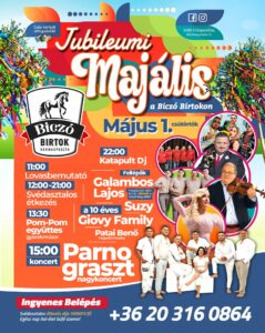Majális Fülöpszálláson – Ingyenes Galambos Lajcsi, Suzy, Parno Graszt koncert