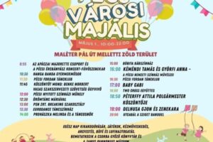 Pécs Majális programok 2025 és koncertek