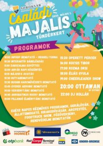 Soroksár Majális program 2025 - Budapest XXIII. kerület programok május 1