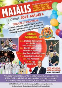 Vecsés Majális program 2025