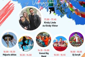 Veresegyház Majális programok 2025 – Király Viktor és Király Linda koncerttel Veresegyház Majális programok 2025