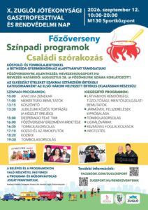 X. Zuglói Jótékonysági Gasztrofesztivál és Rendvédelmi Nap – Kozmix, Kozso és az Ámokfutók, Desperado feat Timi, Apacuka zenekar