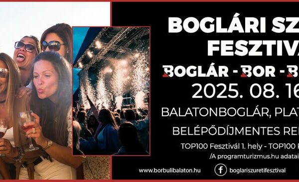 Balatonboglár Szüreti Fesztivál 2025 program