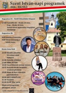 Bicske Szent István Nap – Augusztus 20.