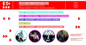 Európa nap a Hunyadi téren program és koncert 2025