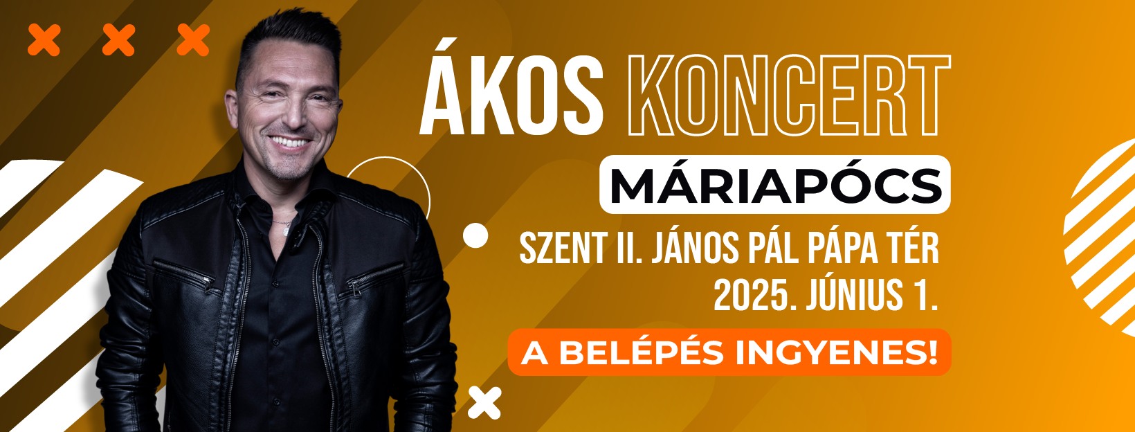 Ingyenes Ákos koncert 2025