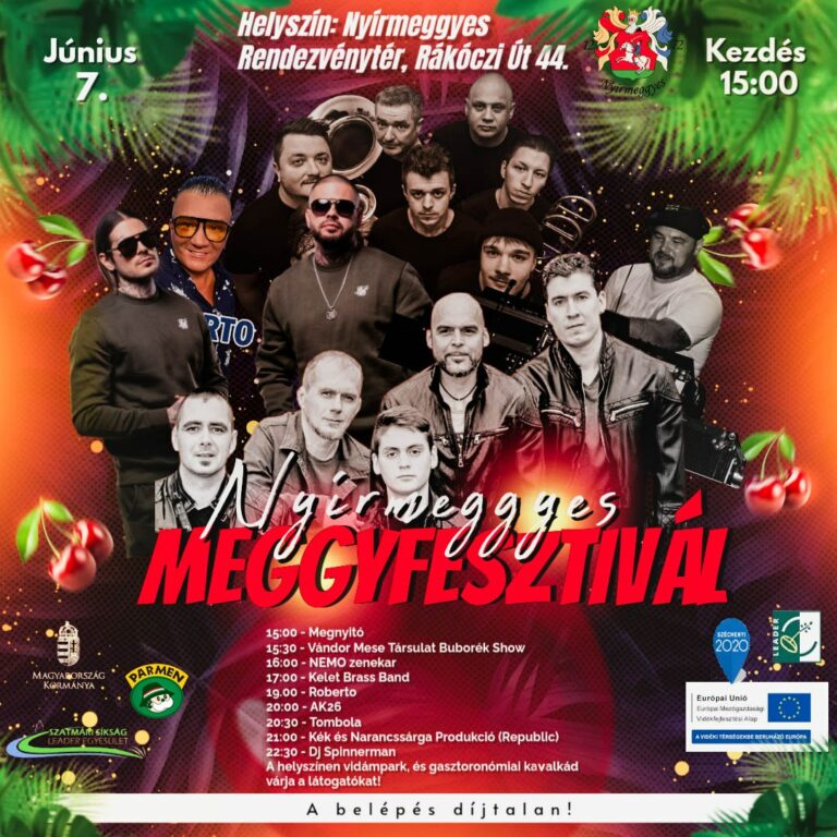 Meggyfesztivál 2025 program