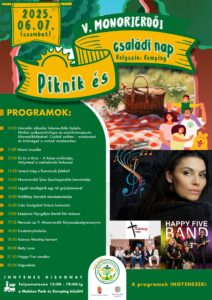 V. MONORIERDŐI CSALÁDI NAP ÉS PIKNIK – ingyenes Betty Love koncert