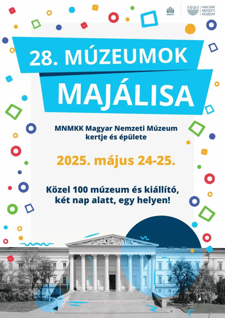 Múzeumok Majálisa 2025 programok