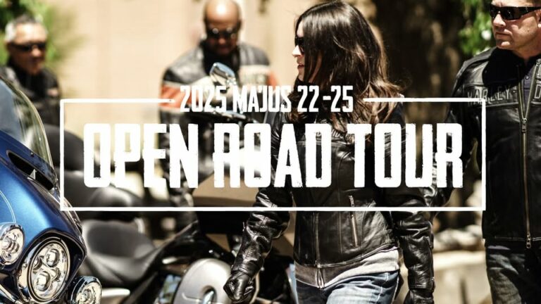 Open Road Tour 2025 Hévíz - Balaton teljes program május 22-25