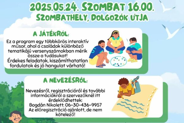 Szombathely Gyerek nap & családi olimpia 2025 program