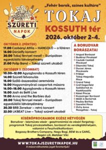 Tokaj – Szüreti Napok – Dánielfy, Anna and the Barbies, Josh és Betti, Agyagbanda
