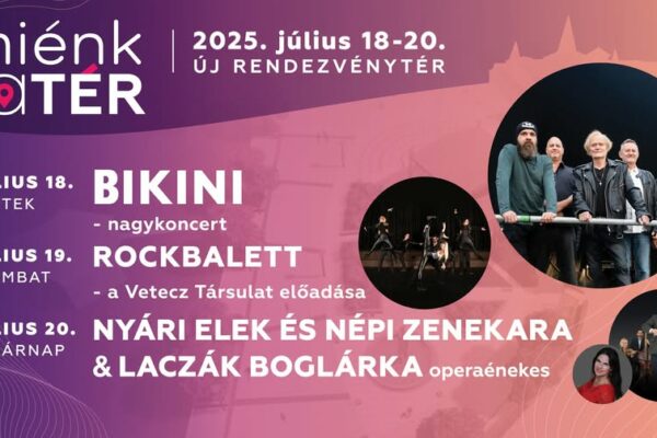 Miénk lett a tér – koncertek Hévízen – Bikini nagykoncert