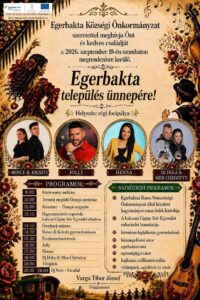 Egerbakta Községnap ingyenes Jolly koncerttel