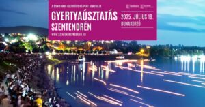 Gyertyaúsztatás Szentendrén