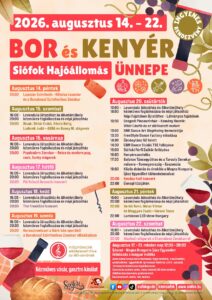 Siófok – Bor és Kenyér Ünnepe – Augusztus 20. – ingyenes Kovács Kati és Dívák koncertekkel