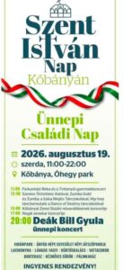 Kőbánya Szent István Nap – Augusztus 19.