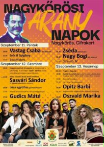 Arany Napok Nagykőrös