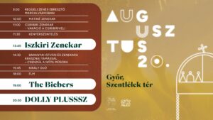 Győr augusztus 20 program 2025