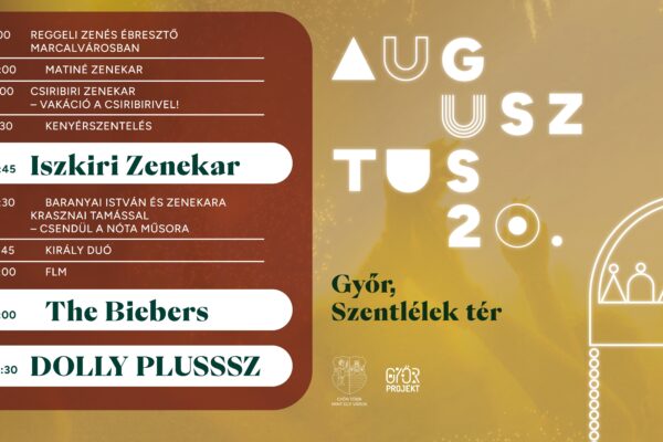 Győr augusztus 20 program 2025