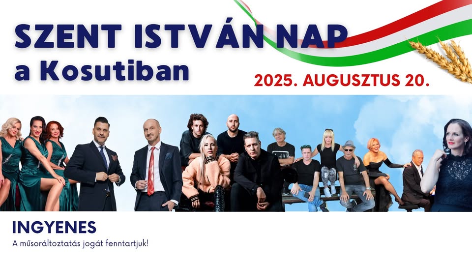 Pesterzsébet Szent István nap Augusztus 20 programok