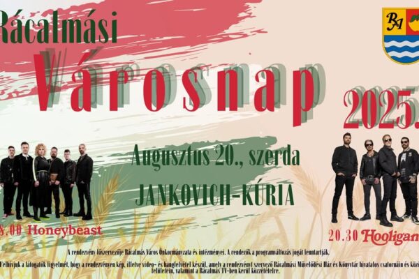 Rácalmási városnap 2025 program