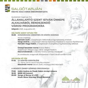 Szent István Nap Salgótarjánban