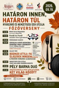 Szentgotthárd – Határon innen, Határon túl Főzőverseny, Nyárzáró és Nemzetiségek Utcája