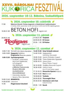 Bábolna Kukorica Fesztivál – Hooligans, Beton.Hofi, Raul, Newik, Brandnyúl