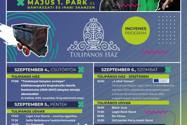 TATABÁNYA 75. JUBILEUMI BÁNYÁSZNAP program