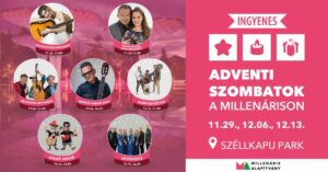 ADVENTI SZOMBATI PROGRAMOK BUDAPESTEN A SZÉLLKAPU PARKBAN