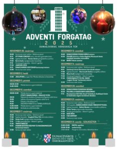 Dunaújváros Advent 2025 programok és koncertek