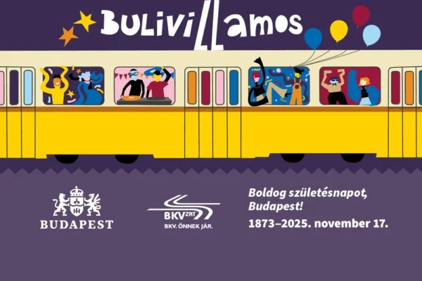 Ingyenes Bulivillamos 2025-ben Budapest szülinapja alkalmából. Regisztráció