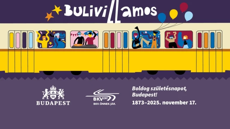 Ingyenes Bulivillamos 2025-ben Budapest szülinapja alkalmából. Regisztráció