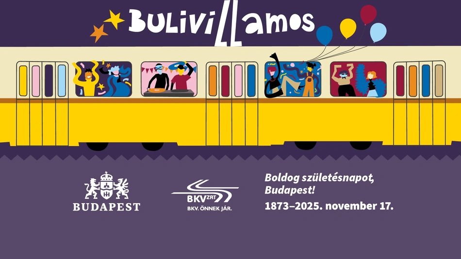 Ingyenes Bulivillamos 2025-ben Budapest szülinapja alkalmából. Regisztráció