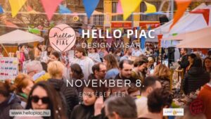 Közösségi design vásár Budapesten az Erzsébet téren