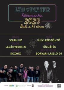 Budapest Szilveszter 2025 – Kozmix, Ladánybene27 (17.kerület, Rákosmente)