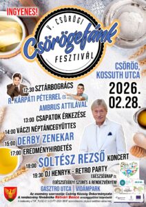 V. Csörögefánk Fesztivál Csörögön