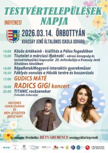 Ingyenes Radics Gigi és Gudics Máté koncert Őrbottyánban