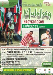 Tavaszköszöntő Nagykőrösön – Pintér Tibor, Márió a harmonikás, Bunyós Pityu