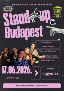 Ingyenes Stand-Up est Budapesten