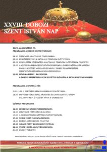 Doboz Szent István Nap – Augusztus 20.