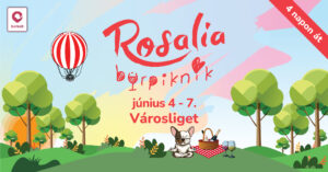 Rosalia Borpiknik Budapesten a Városligetben