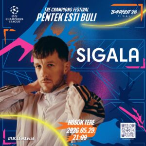 Világsztár Budapesten – Ingyenes Sigala koncert