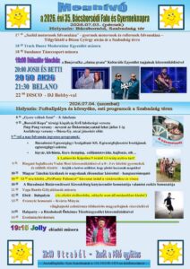 Bácsborsód Falunap – Jolly, Josh és Betti, AK26, Belano
